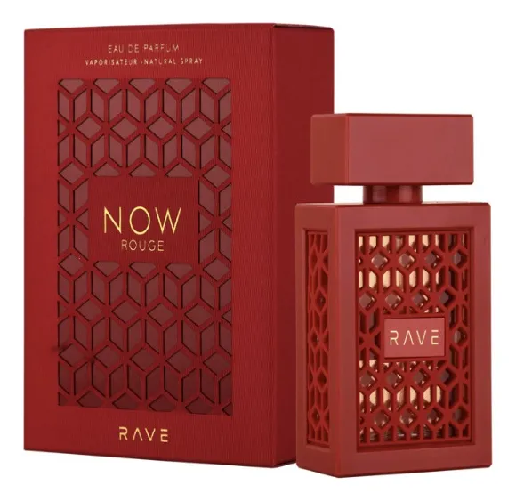 Miniatura 3 de Perfume Arabe Now Rouge Rave 100ml